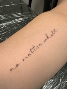 Tattoo Lettering Style