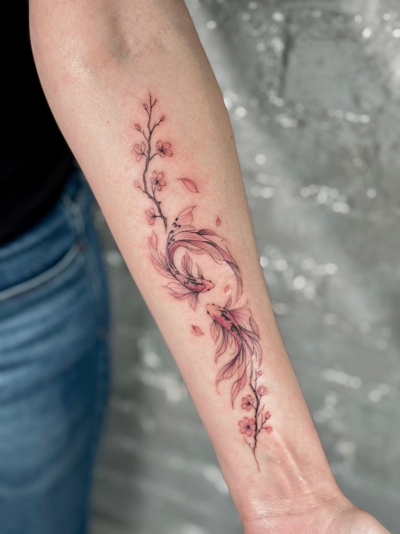 Koi fish header